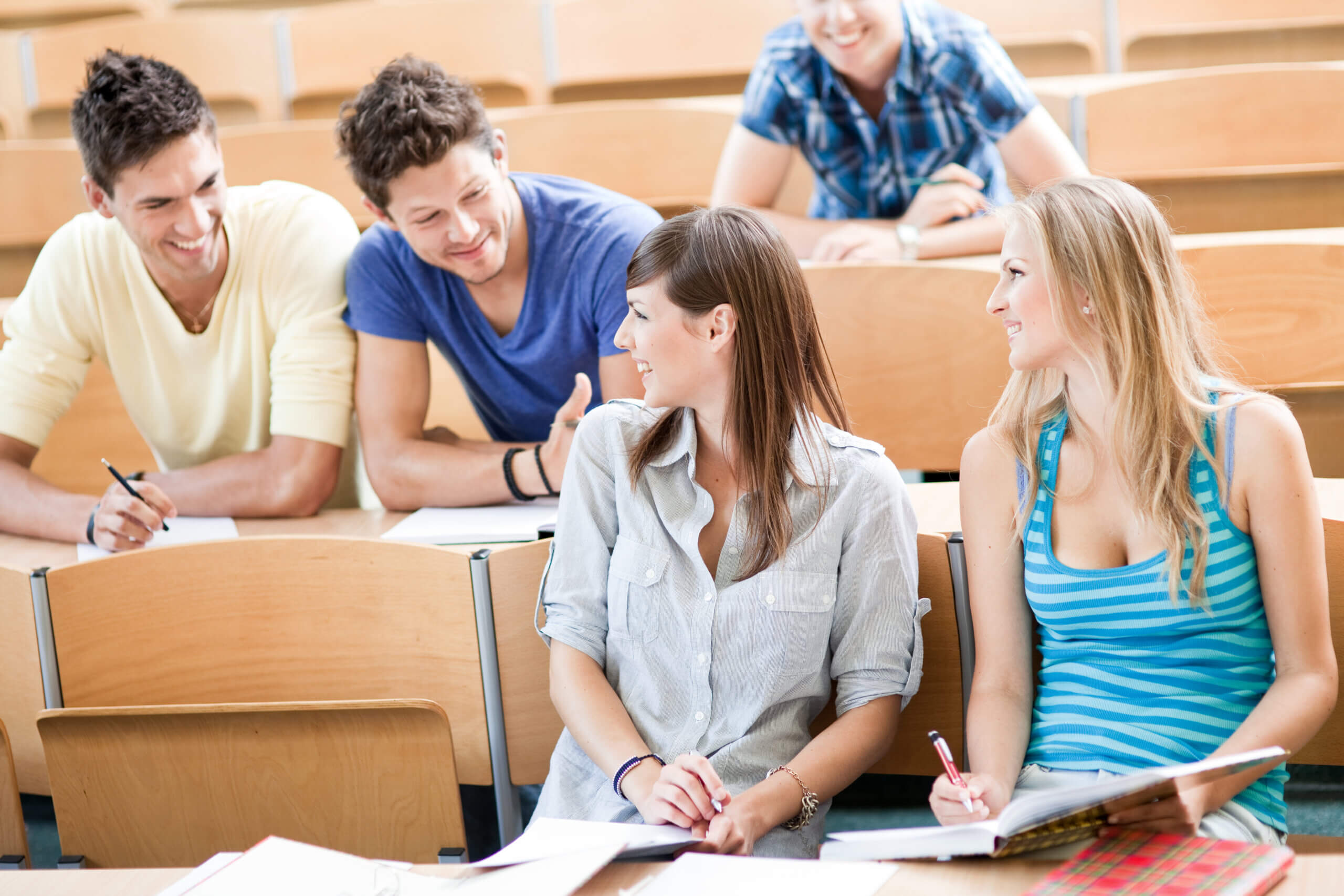 If a Guy Likes Two Girls in the Same Class, How Will He Act?